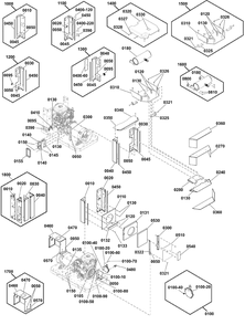 Part Location Diagram of 84007080 Briggs and Stratton Kit, Muffler Box, Bottom